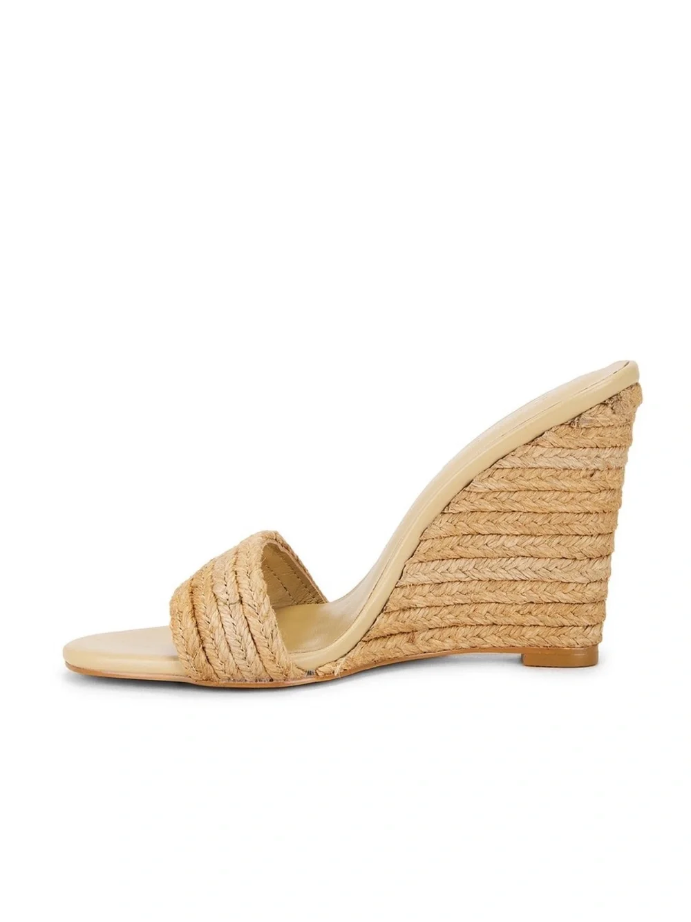 RAYE Mille Wedge Mule in Natural Jute